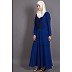 Embroidered party wear Abaya - Royal Blue Embroidered party wear Abaya - Royal Blue